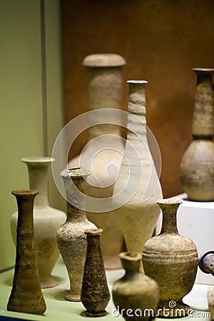 Ancient Antique Traditional Retro Pot Editorial Stock Photo
