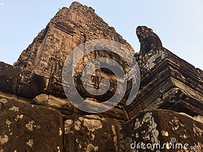 Ancient. Archeology. Cambodia Stock Photo