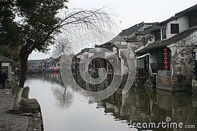 Ancient architecture with Chinese characteristics! Editorial Stock Photo