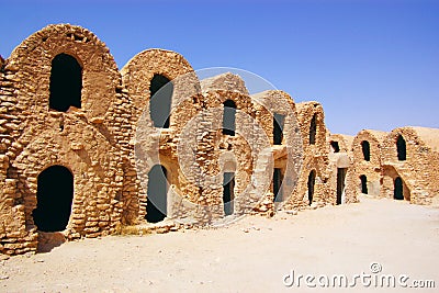 Ancient Berber town Stock Photo