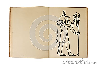 Ancient book Stock Photo