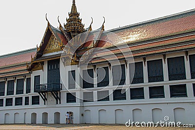 Ancient buddha tenple in Bangkok, Thailand Editorial Stock Photo