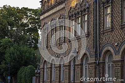 Ancient building of the Embassy of Brazil in Moscow Stock Photo