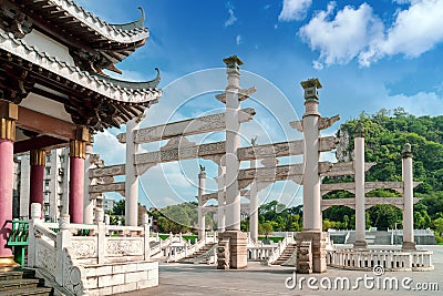 Liuzhou Confucian Temple, Guangxi, China Stock Photo