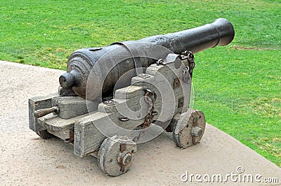 Ancient Cannon Stock Photo