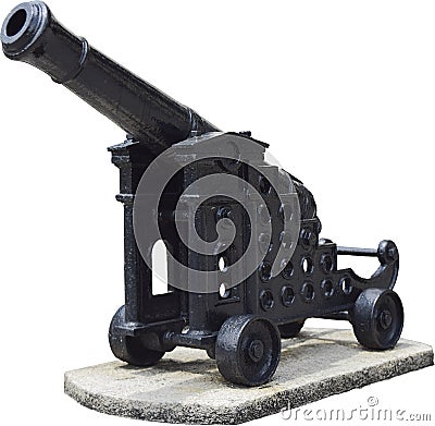 Ancient cannon Stock Photo