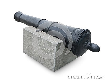 Ancient cannon Stock Photo