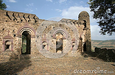 Ancient Castle Stock Photo