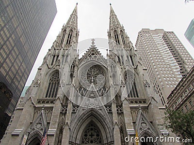 Ancient church with impressive architecture and steeped in history Editorial Stock Photo