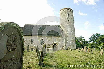 Ancient Church. Editorial Stock Photo