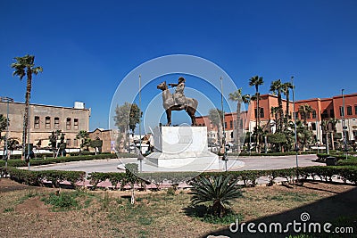 The ancient citadel in Cairo center, Egypt, Africa Editorial Stock Photo