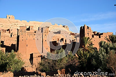 Ancient city of ait benhaddou Stock Photo