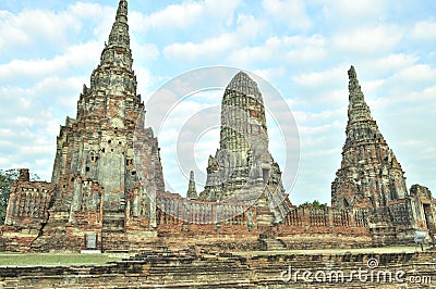 The ancient city of Ayutthaya Phra Nakhon Si Ayutthaya Stock Photo