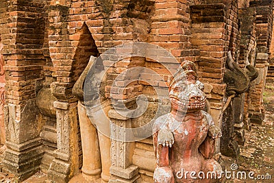 Ancient city of Bagan Stock Photo