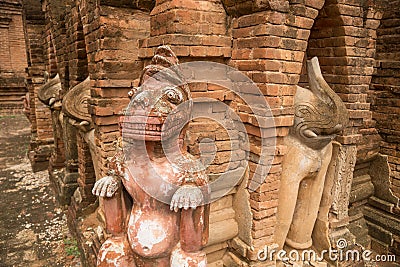 Ancient city of Bagan Stock Photo