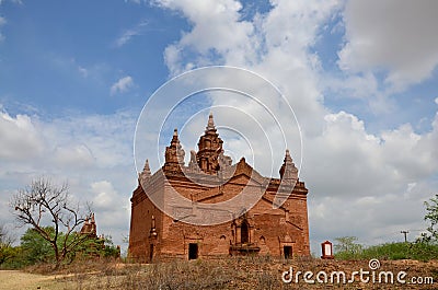 Ancient City of Bagan Stock Photo