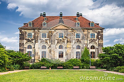 The ancient city of Dresden, Germany. Historical and cultural center of Europe Stock Photo