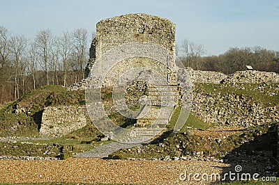 Ancient Clarendon Palace Salisbury Wiltshire England UK Stock Photo