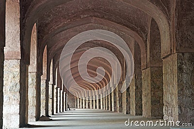 Ancient Cloisters Stock Photo