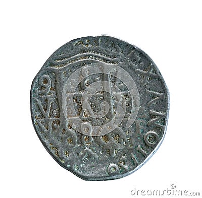 Ancient coin Stock Photo