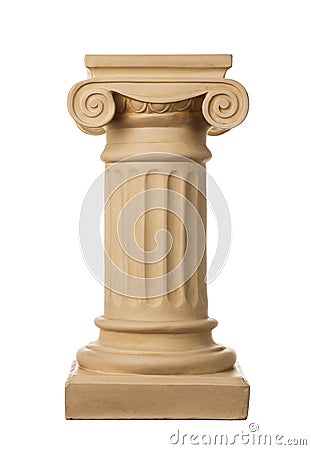 Ancient column Stock Photo