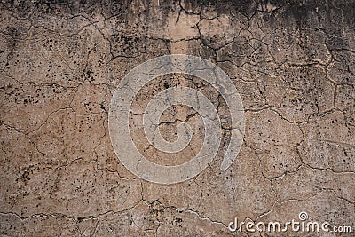 Ancient dark Blue-red texture concrete wall. Stock Photo