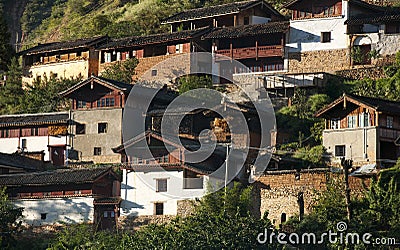 The ancient dwellings Stock Photo