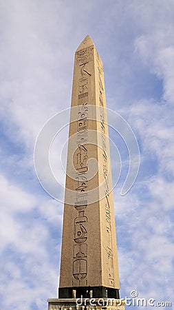 Ancient Egypt Obelisk Stock Photo