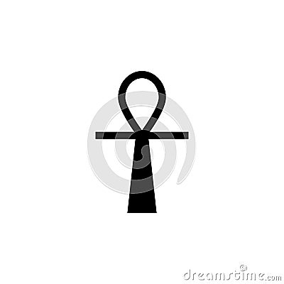 Ancient Egyptian Ankh sign icon. Element of religion sign icon for mobile concept and web apps. Detailed Ancient Egyptian Ankh ico Stock Photo