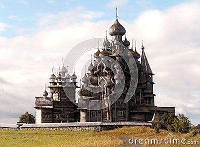 Kizhi Pogost: Historic Architectural Ensemble on Kiji Island Stock Photo