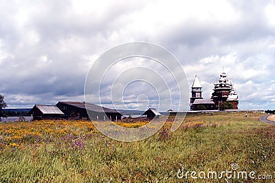 Kizhi Pogost: Historic Architectural Ensemble on Kiji Island Stock Photo