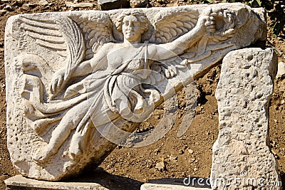 Ancient ephesus Stock Photo