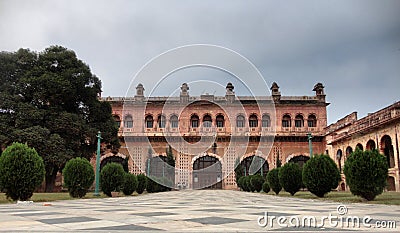 Ancient Fort In Patiala Punjab India Stock Photo