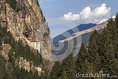 Sumela Monastery, Trabzon, Turkey Stock Photo