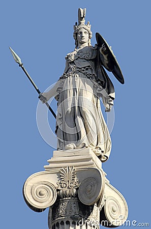 Ancient Greek Statue Stock Photo