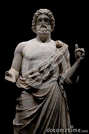 Ancient greek statue Stock Photo