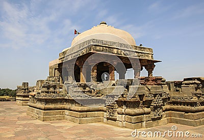 The ancient Harshat Mata temple in Abhaneri, Rajasthan, India Stock Photo