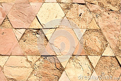 Ancient Hebrew Christian background with Magen David. Stock Photo