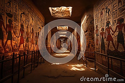 Ancient hieroglyphs. Egyptian architecture Stock Photo