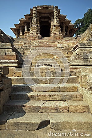 Ancient Hindu Temple Stock Photo