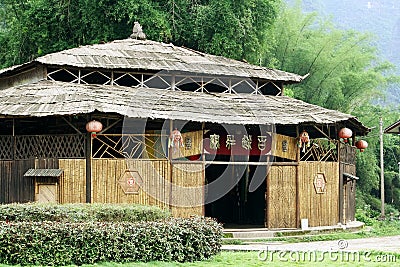 Ancient house in China Stock Photo