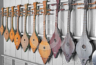 Ancient instrumental Stock Photo