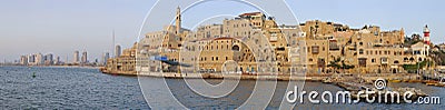 Ancient Jaffa Port Stock Photo