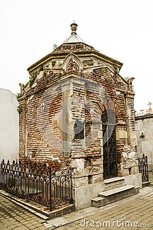 Ancient mausoleum Stock Photo