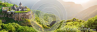 Ancient monastery. Tatev. Armenia Stock Photo