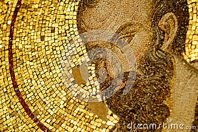 Ancient mosaic Stock Photo