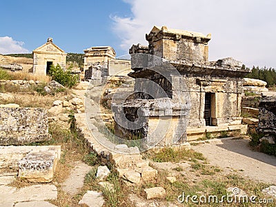 Ancient necropolis, part three Stock Photo