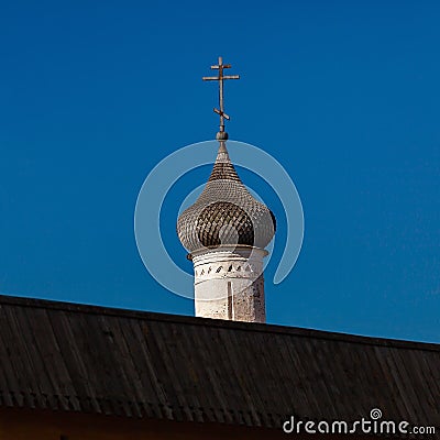 Ancient Orthodox monastery. Russia. Stock Photo