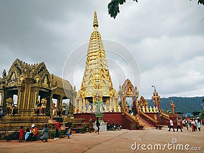 Ancient pagoda in Cambodia Editorial Stock Photo