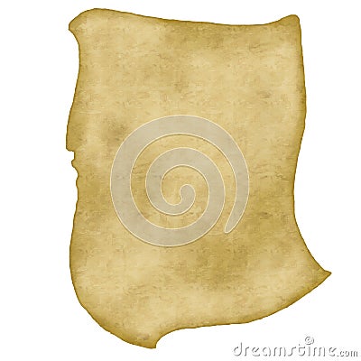 Ancient parchment Stock Photo